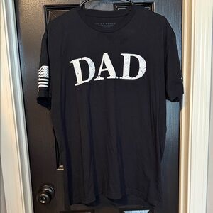 Grunt Style Black 'DAD' Short Sleeve Tee